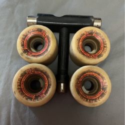 Worn Down Spitfire Formula 4 Wheels (tool Not Included)