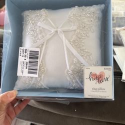 His And Hers Ring Pillow Brand New In Box 