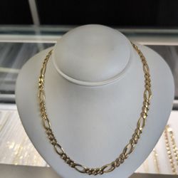 14k Solid Gold Figiro Necklace 36.3 Grams 24 Long Regular Price $2000 Sale Right Now $1549 Layaway Available If You Are Interested Ask Maribel Thank Y