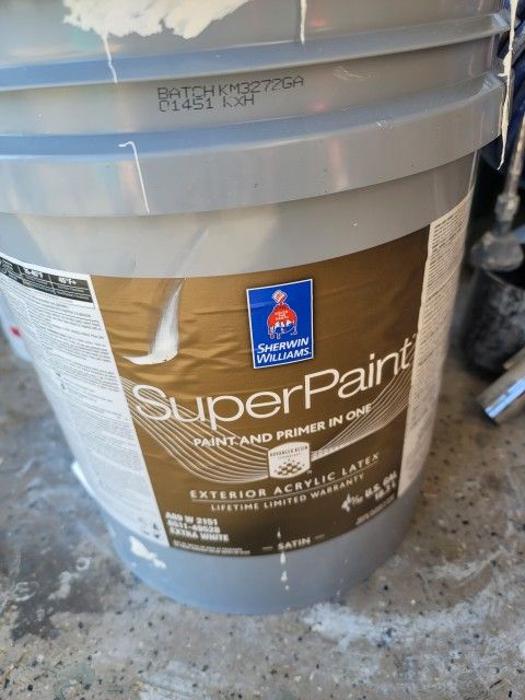 Sherwin Williams Super Paint Exterior $100