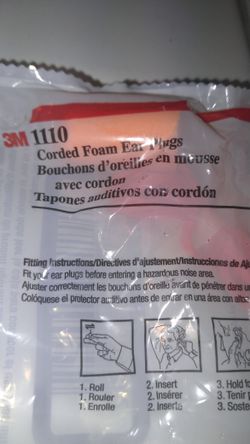 3m Corded Foam Ear Plugs