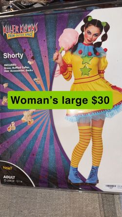 Killer Klowns From Outer Space Shorty Costume