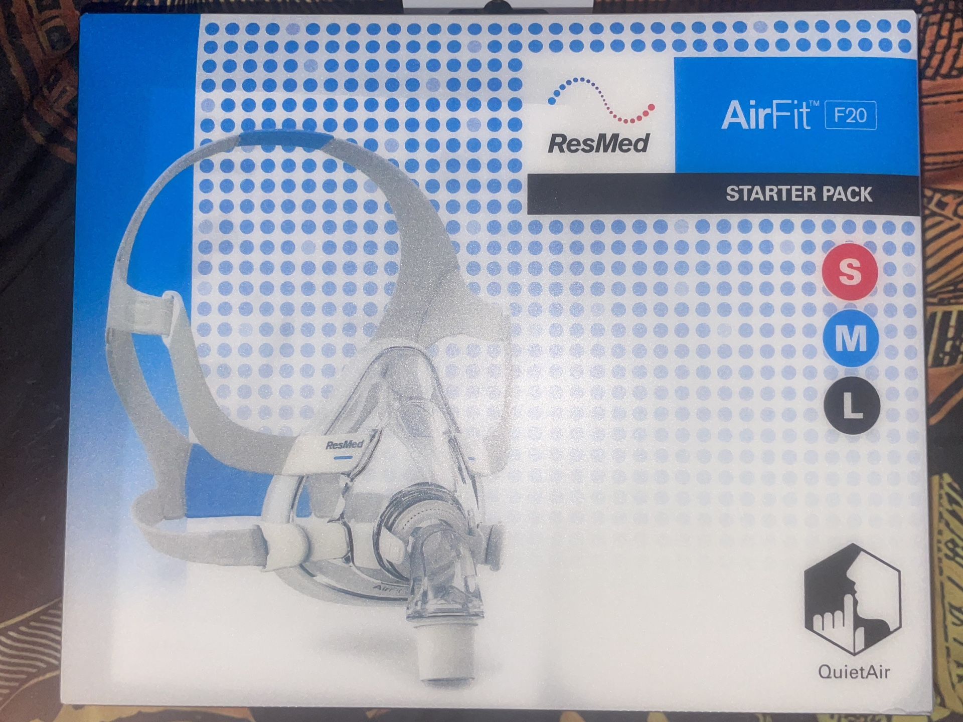 Resmed Airfit F20 Mask Medium And Climatelineair 11 Hose