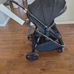 New Mompush Wiz-2-in-1 Convertible Baby Stroller with Bassinet Mode-Foldable 