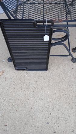 Cast iron griddle