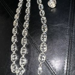 925 Silver Sterling Jewelry Set 