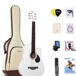 NEW Lankro 38" Guitar Bag Starp Pick Strings