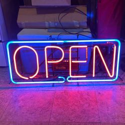 Neon “OPEN “ Sign