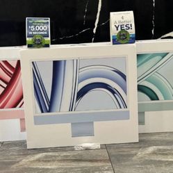 6534276 Apple 24” all in one m3 chip 8 core 256gb latest model