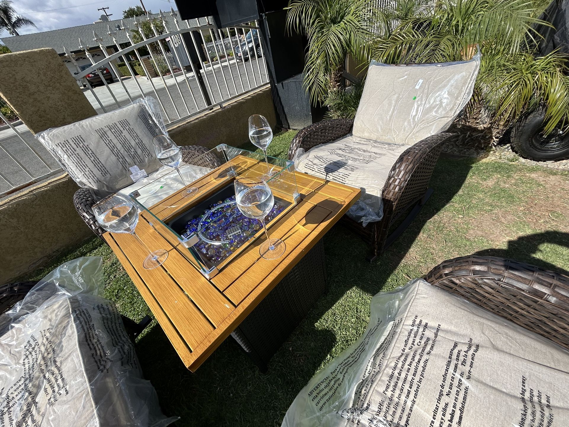 Patio Set Outdoor New In The Box