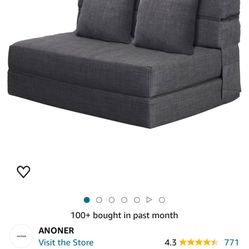 Futon Couch Mattress With Collapsible Frame