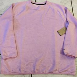Nike Men’s Pink Pullover Sweatshirt XL New With Tags Beautiful Christmas Gift