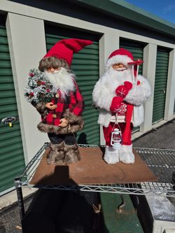 Decorative SANTAs 24"