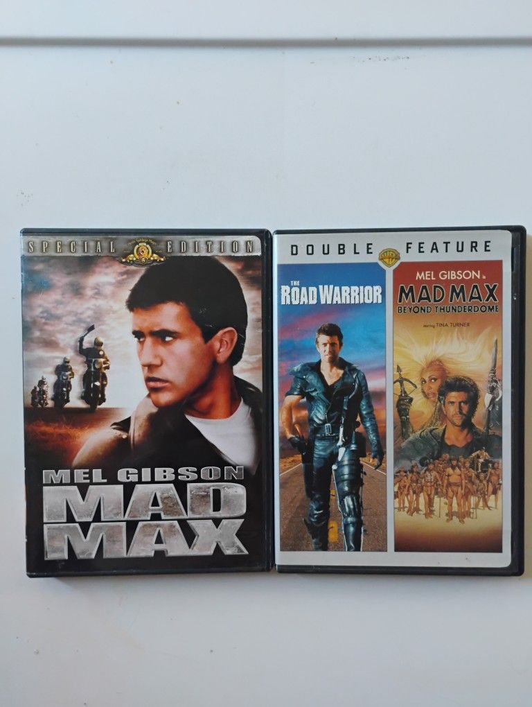 Mad Max Trilogy DVD Set.