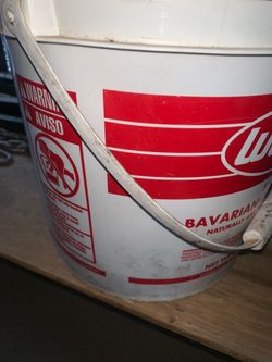 White Buckets Containers