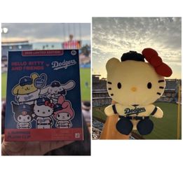 Dodgers Hello Kitty And Friends Plush Clip 8/12/2026 - Hello Kitty