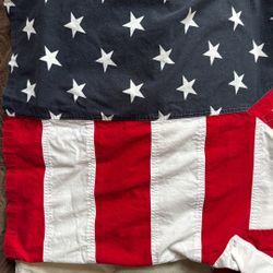 Flag/Patriotic Scrub Top