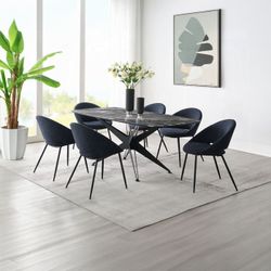Klaus Dining Table, In stockSKUDN03045
