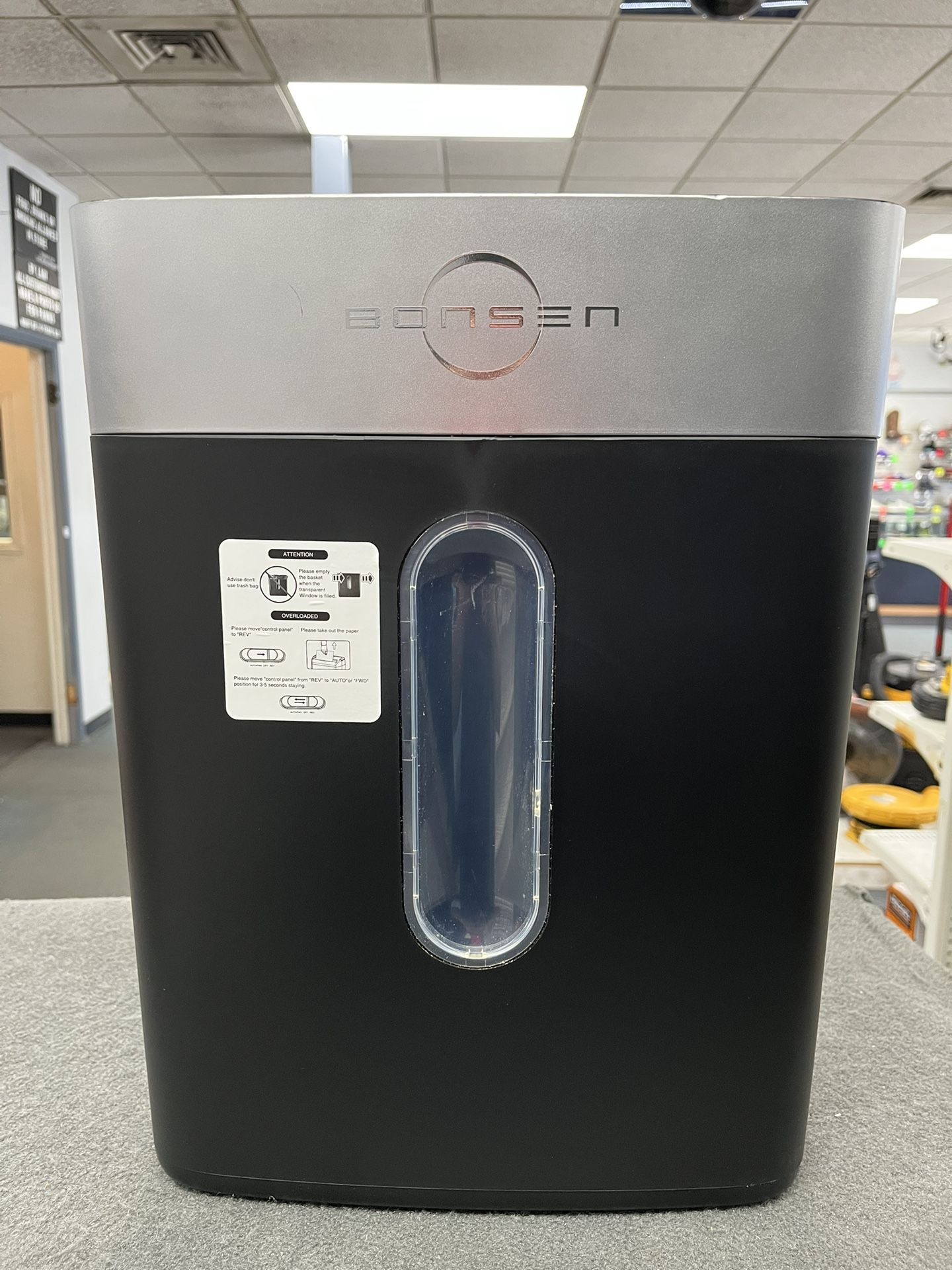 Bonsen Paper Shredder (844549-2)
