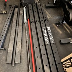 ROGUE RML-390F Flat Foot Monster Lite Rack!