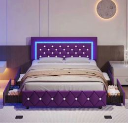 Queen size bed frame