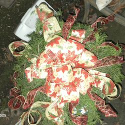 Christmas Holiday 🎄 Reefs Decorations  For  Mailboxes , Head Stones , Or Table Top Decorations 