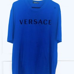 VERSACE NAVY BLUE T SHIRT