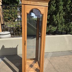 Free Oak Display Cabinet