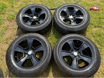 20in Chevy Silverado Black Truck wheels 6x5.5 (6x139.7) CHEVY SUBURBAN TAHOE GMC SIERRA