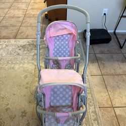 Kids double stroller