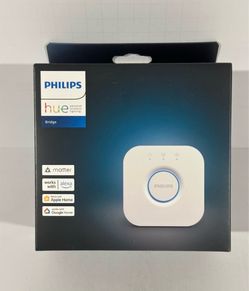 Philips Hue Bridge (458471) Personal Wireless Lighting Controller Hub - White