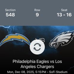 Chargers V Eagles