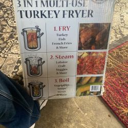 Turkey Fryer. 