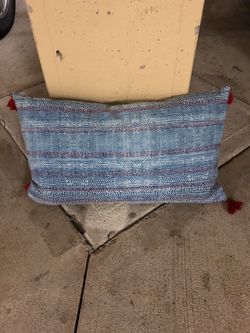 Pillow Blue & Red (Free delivery In 5 Cities In 3 Cty)