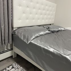 Queen Size Leather Bed Frame