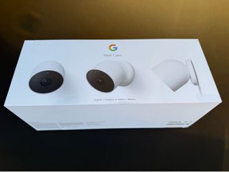 Google Nest 3 x Camera Indoor/Outdoor Battery or Wired