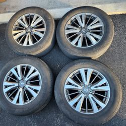 2017 Pathfinder 18 Inch Wheels And Tpms Sensors