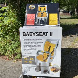 Topeak BabySeat II w/rack - BRAND NEW IN BOX!