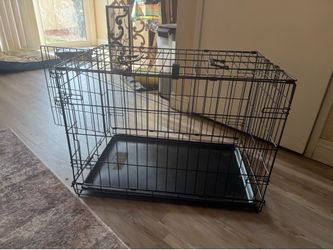 Small animal crate 30” x 19” x 21”