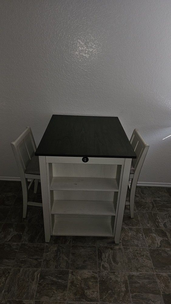 Dinning Table 3 Piece With USB Ports
