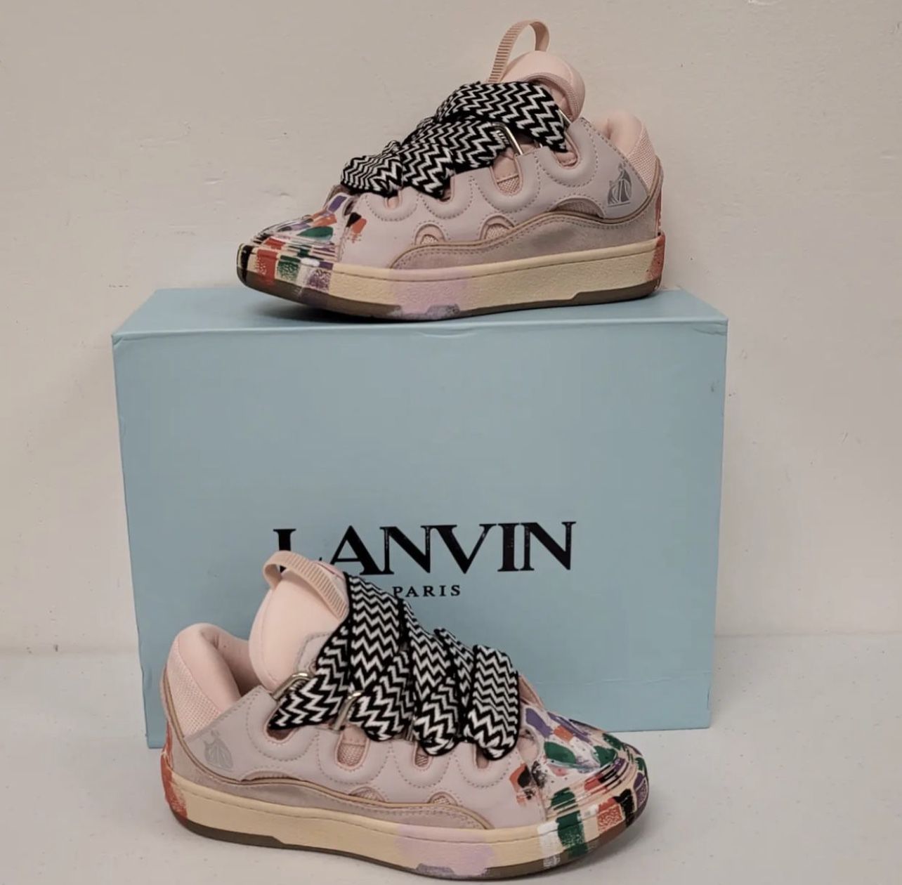 Lanvin Curb Sneakers 