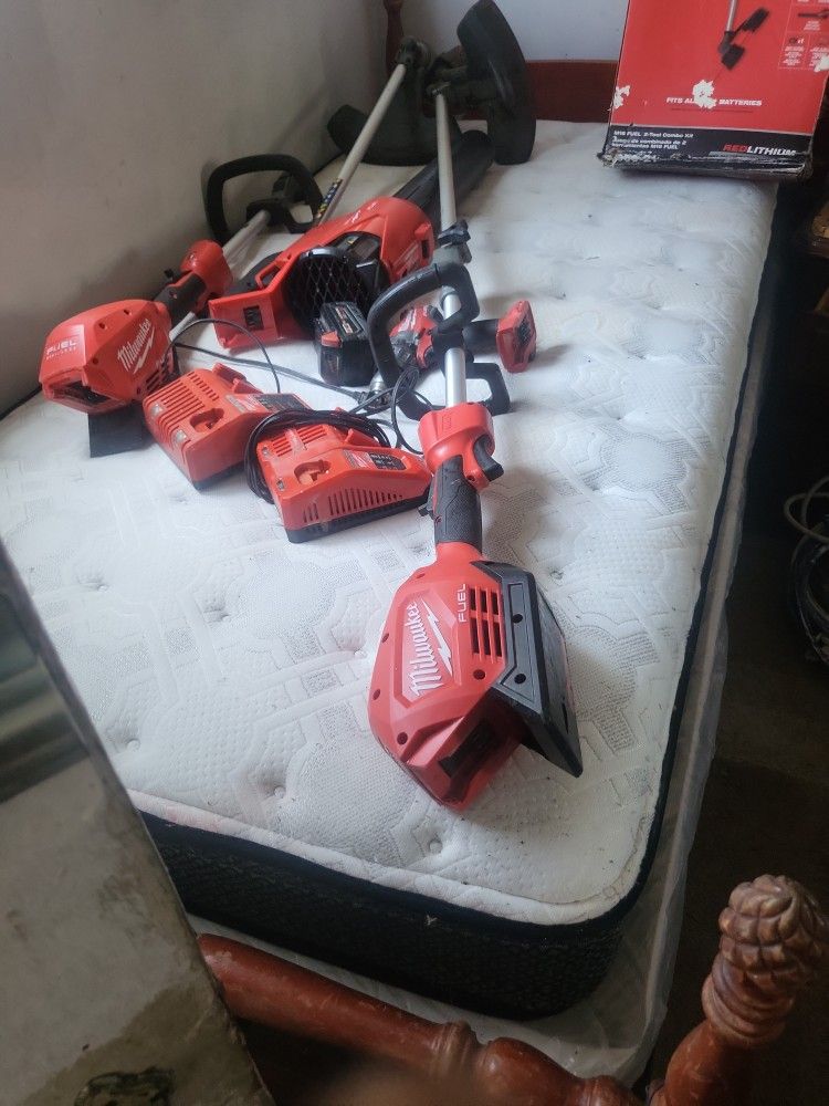 Milwaukee Tools With2 charges.I only have one battery