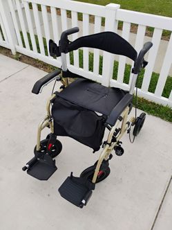 ADULT WALKER & HYBRID WHEELCHAIR
