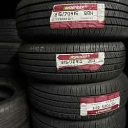 4 New 215/70/15 Landspider Tires Installed And Balanced 