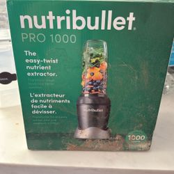 Nutri Bullet Pro 1000