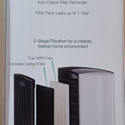 Tower Air Purifier with Timer 