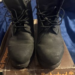 Timberlands Black Sz 11.5