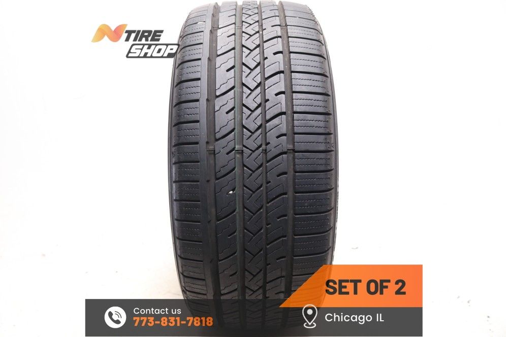 Set of 2 Used 10/32 235/45R18 94V Falken Pro G5 A/S