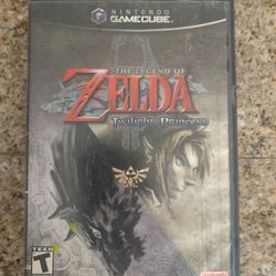 Gamecube: The Legend Of Zelda Wind Walker Game In Twilight Princess Case.