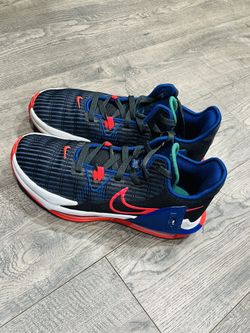 Men's Size 8 Nike Lebron Witness VI in Black Siren Red
